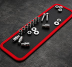 GripMag leather magnetic mat, close-up view