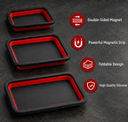 GripMag silicone parts trays in small, medium and large