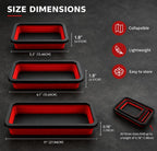 GripMag silicone parts tray folded flat